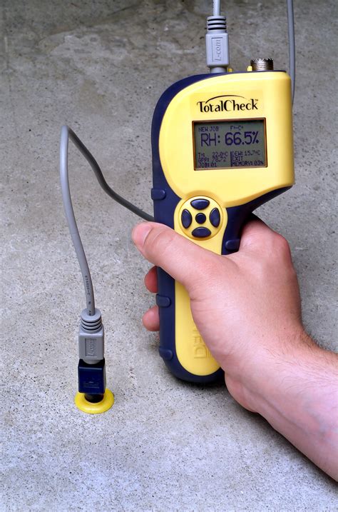 moisture meter readings on concrete|accurate concrete moisture testing.